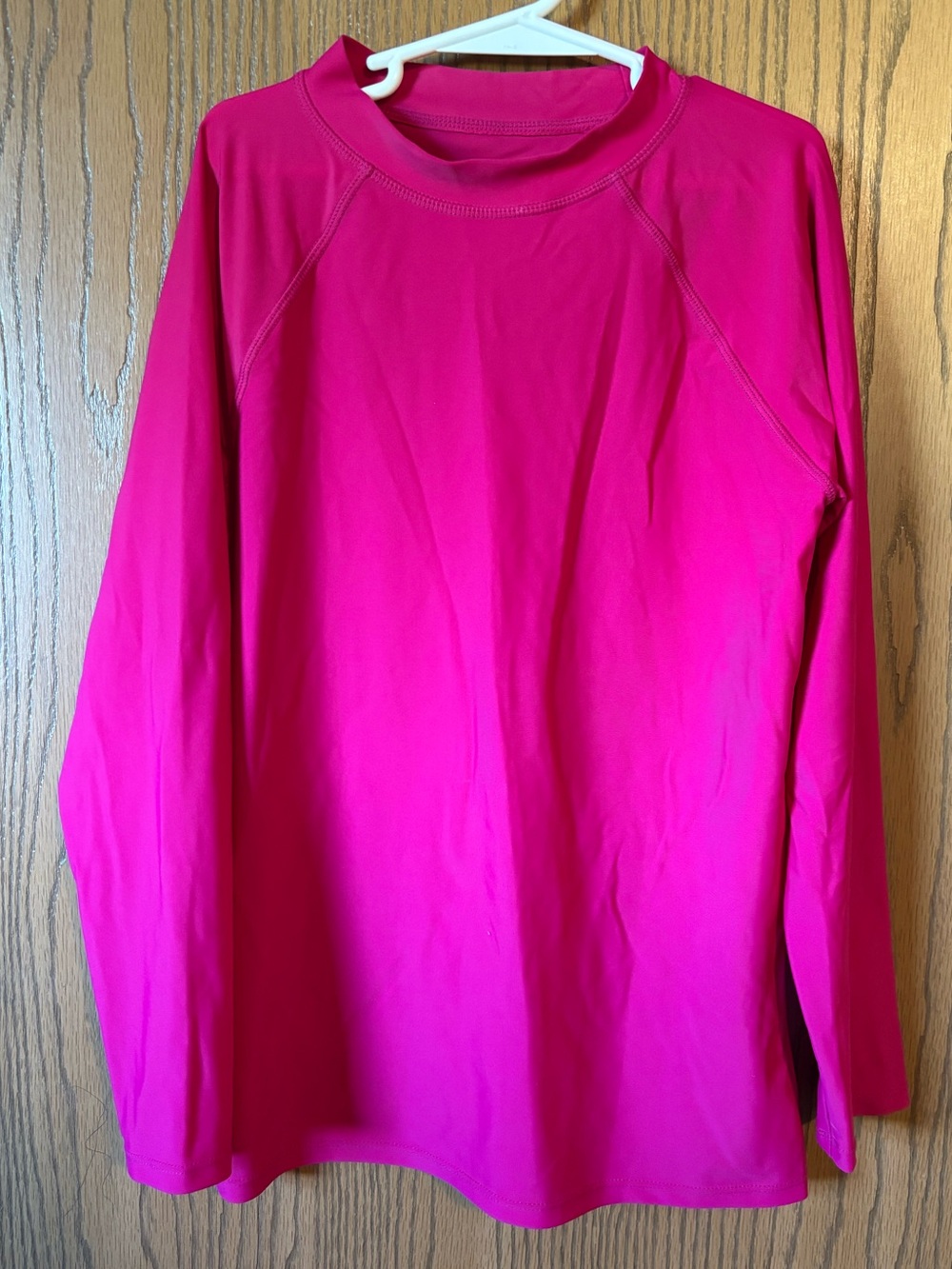 Youth Long-Sleeve Rash guard Top - Pink